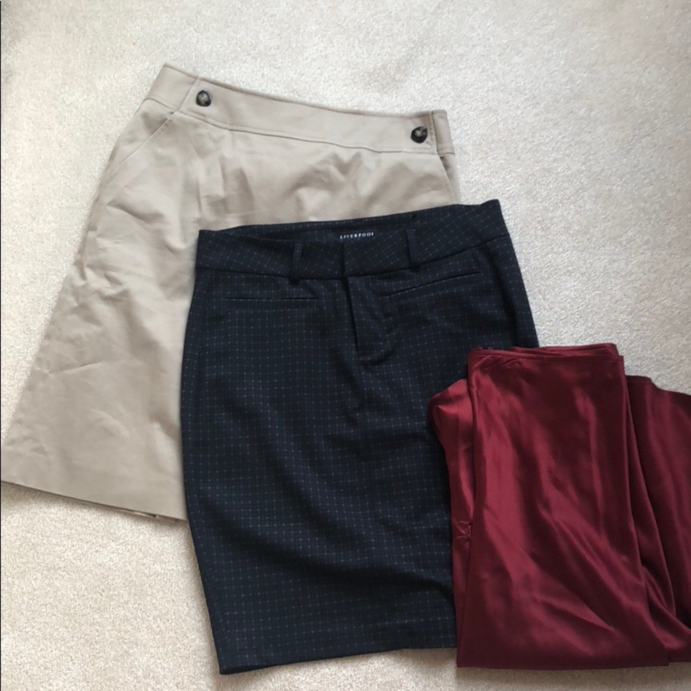 (3) size 6 skirts. Sold together.  Like new..